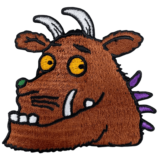 Gruffalo Head Sew / Iron On Patch - Γκρούφαλο - Diavazo Greek Books
