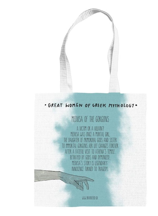Medusa of the Gorgons Tote Bag