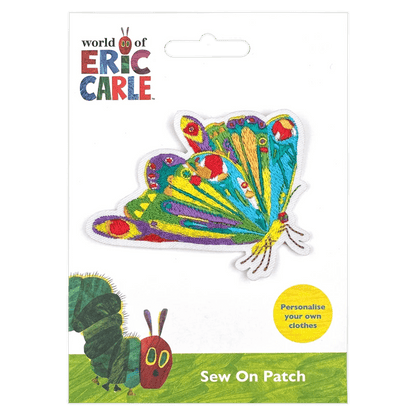 Butterfly Sew / Iron On Patch Eric Carle's World - Diavazo Greek Books