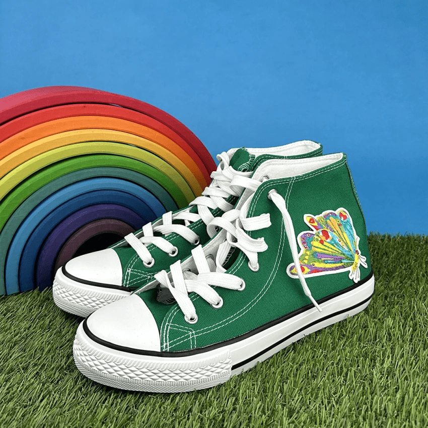 Butterfly Sew / Iron On Patch Eric Carle's World - Diavazo Greek Books