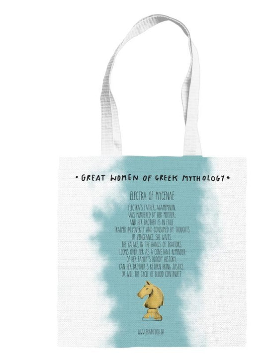 Electra of Mycenae Tote Bag - Diavazo Greek Books