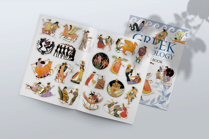Greek Mythology Sticker Book - Στέλλα Καλογεράκη - Diavazo Greek Books