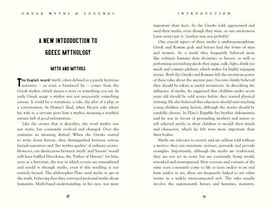 Greek Myths & Legends : Tales of Heroes, Gods & Monsters - Diavazo Greek Books