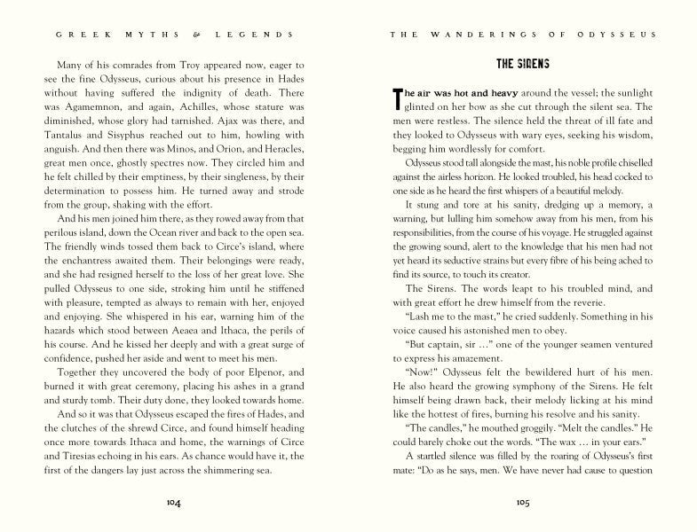 Greek Myths & Legends : Tales of Heroes, Gods & Monsters - Diavazo Greek Books