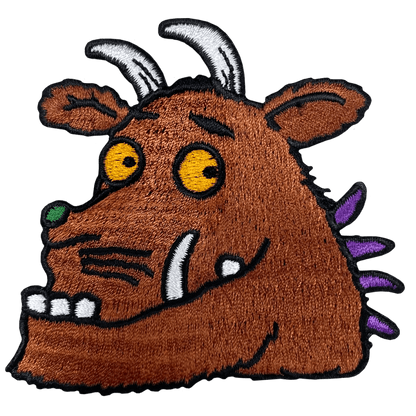 Gruffalo Head Sew / Iron On Patch - Γκρούφαλο - Diavazo Greek Books