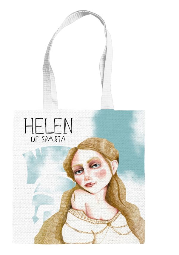 Helen of Sparta Tote Bag