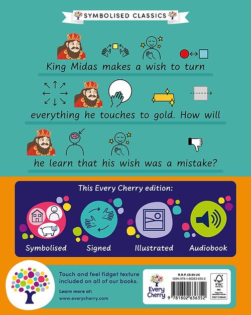King Midas: Accessible Symbolised Edition - Jinuye Fan - Diavazo Greek Books