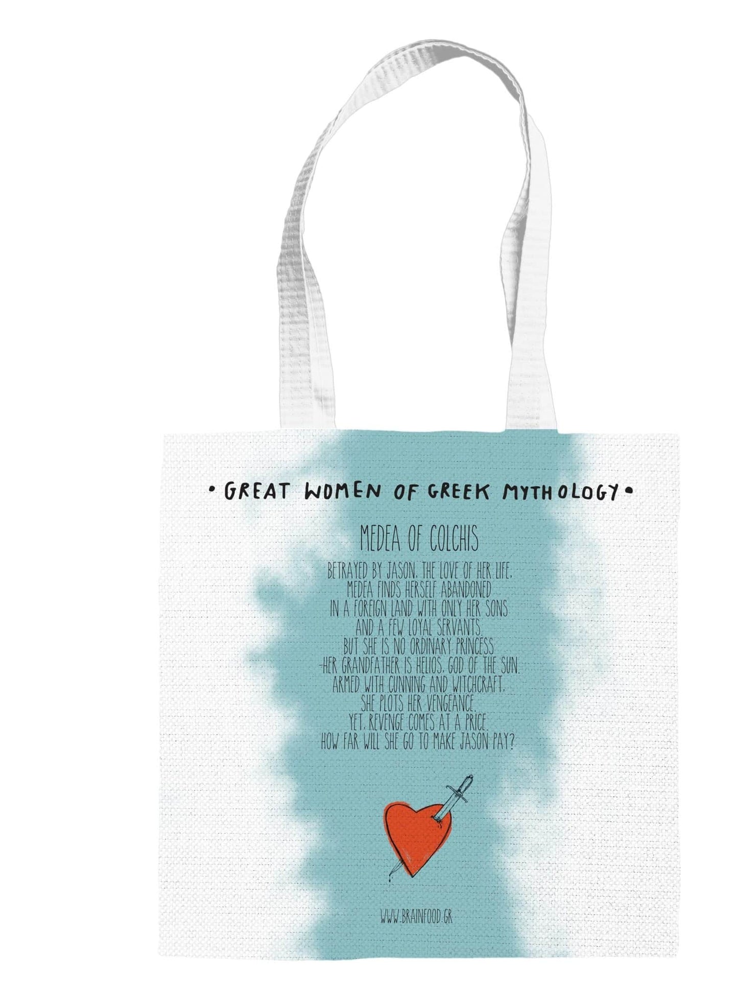 Medea of Colchis Tote Bag - Diavazo Greek Books