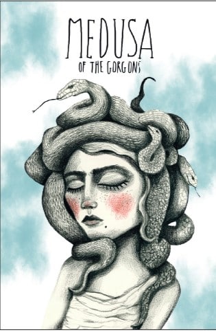 Medusa of the Gorgons Notebook - Diavazo Greek Books