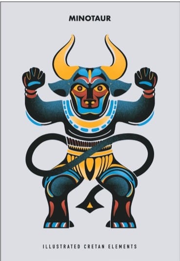 Minotaur Notebook - Diavazo Greek Books