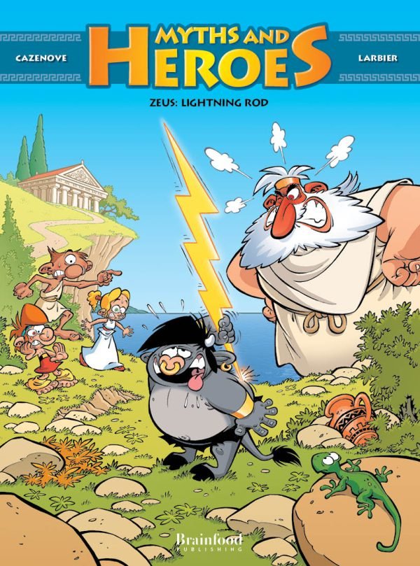 Myths & Heroes 1 ZEUS: Lightning rod - Diavazo Greek Books