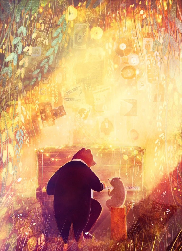 Ο Αρκούδος, το Πιάνο και η τελευταία Συναυλία - David Litchfield - Diavazo Greek Books