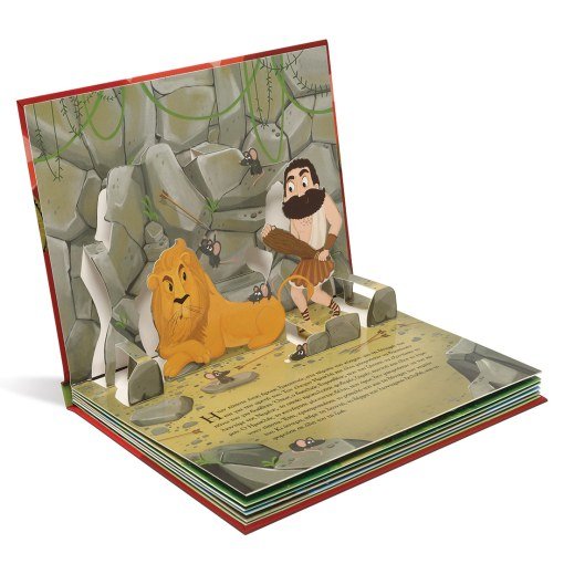 Οι Άθλοι του Ηρακλή με Αναδιπλούμενες Εικόνες (Pop - Up / Interactive) - Diavazo Greek Books