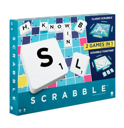 Scrabble - Επιτραπέζιο 2 Σε 1 - Diavazo Greek Books