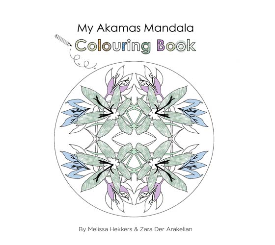 My Akamas Mandala Colouring Book Bilingual