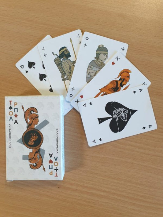Card deck – Greeks & Persians (Trilingual - English/French/Greek) - Diavazo Greek Books
