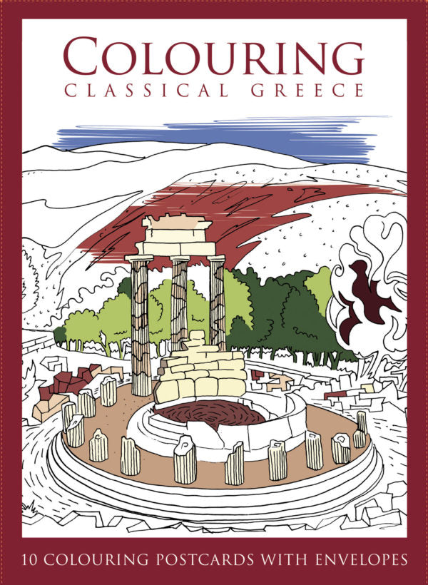 Colouring Classical Greece Postcards - Panagiotis Stavropoulos