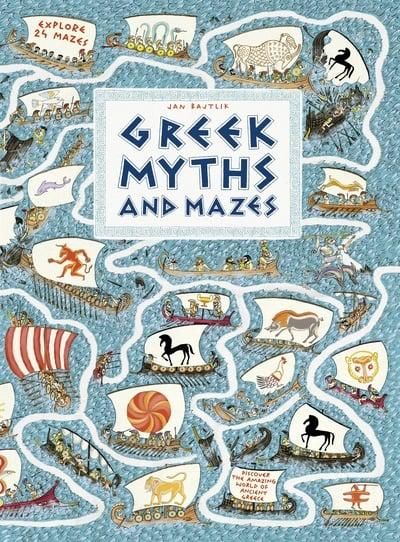 Greek Myths and Mazes - Diavazo Greek Books