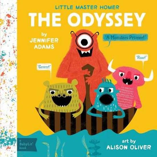 Little Master Homer:The Odyssey - Jennifer Adams - Diavazo Greek Books