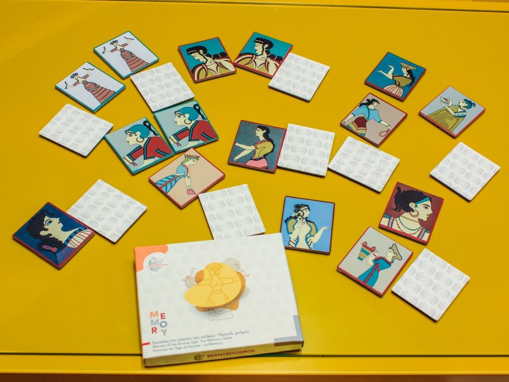 Memory Game: Women of the Bronze Age - Diavazo Greek Books