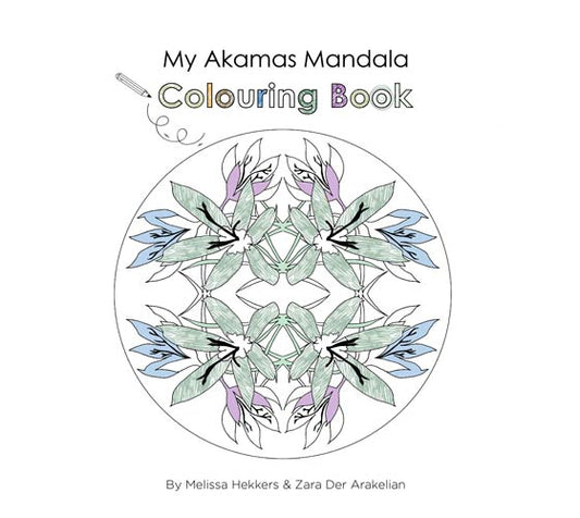 My Akamas Mandala Colouring Book Bilingual - Diavazo Greek Books