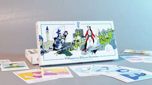 Rummy/Card Game - The Biriba of the Greek Revolution (Bilingual) - Diavazo Greek Books