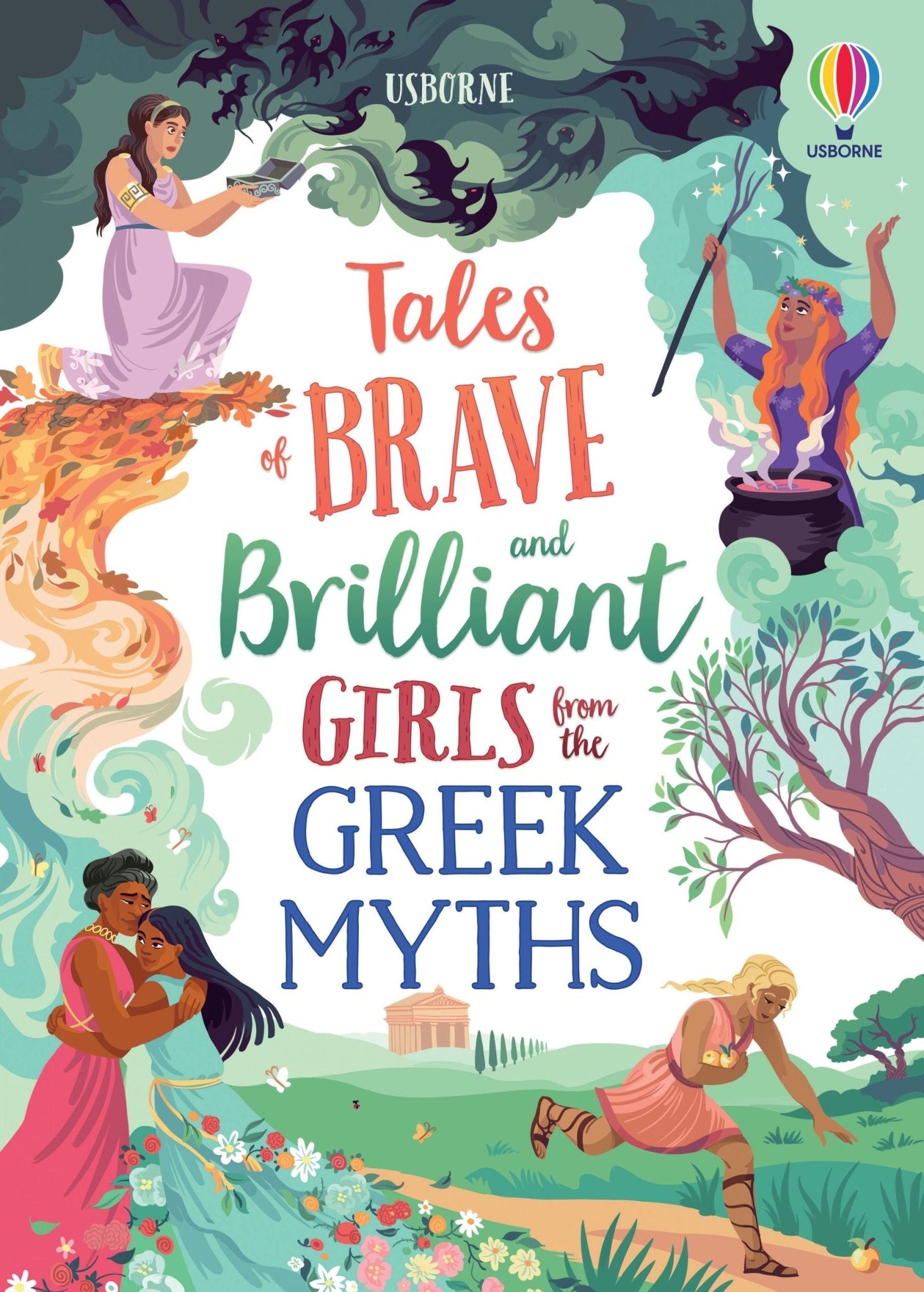 Usborne Tales of Brave and Brilliant Girls from the Greek Myths - Diavazo Greek Books